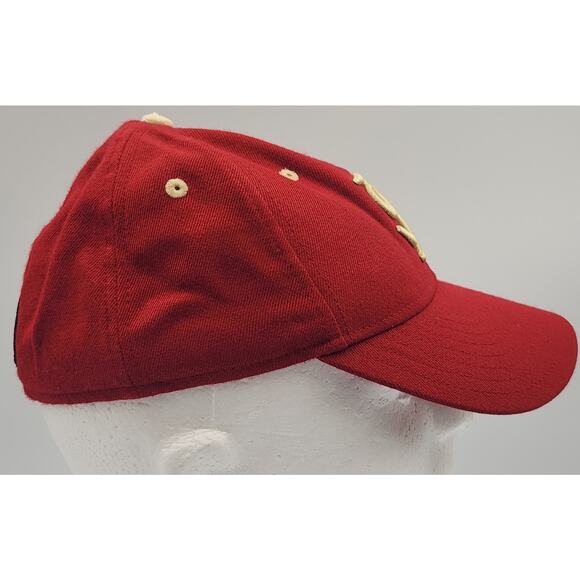 Florida State Seminoles Hat Cap Mens 6 3/4 Red Football New Era Concealer Flex - Picture 2 of 8